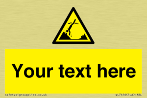 Custom Warning submerged objects